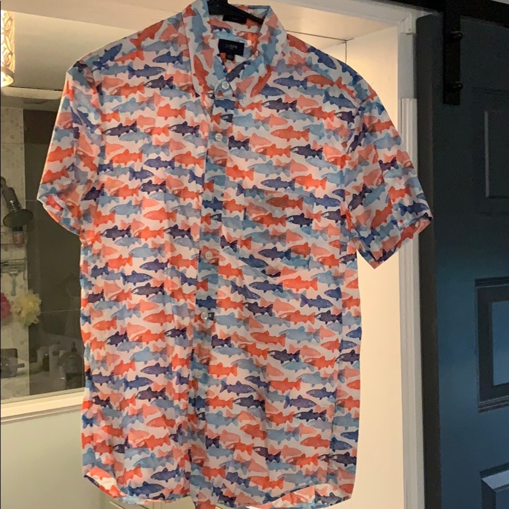 Jcrew men’s short sleeve button down